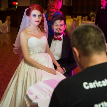 Mărturii caricatură la nunta Elenei şi a lui Mihai, 15 noiembrie 2014 – Bucureşti